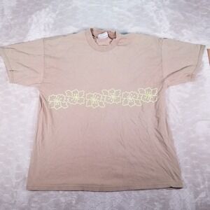 VTG 90s Lee Sport Jacuzzi Whirlpool Bath Flower Wraparound Shirt Sz XL See Pics